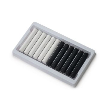 Jumbo Oil Pastels - Black and White - Pack of 12