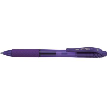 Pentel EnerGel Rollerball Pen - Purple - Pack of 12