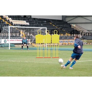 Precision Pro Free Kick Mannequin - Yellow - Pack of 3