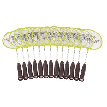 Carlton Mini Blade ISO 4.3 Badminton Racquet - Yellow - Pack of 15