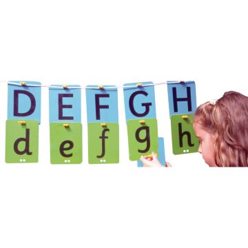 Alphabet Washing Line Upper and Lower Case - Pack of 2