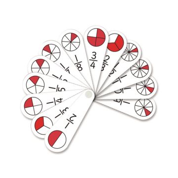 Fraction Fans - Pack of 10