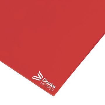 Davies Sports Agility Mat - 3.05m x 1.22m x 50mm - Standard Red