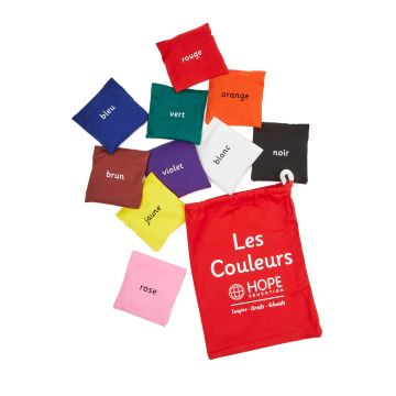 French Colour Beanbags - Pack of 10