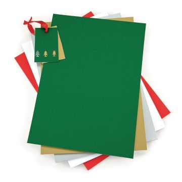 Educraft Festive Colourcard A4 Assorted - Pack of 100
