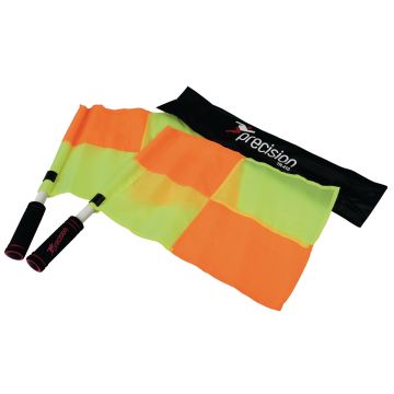 Precision Linesman Flag Set - Orange/Yellow - Pair