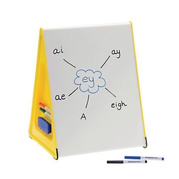Wedge Whiteboard - Yellow - A3