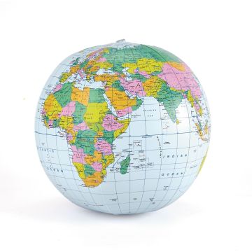 Political Inflatable Globe - 400mm