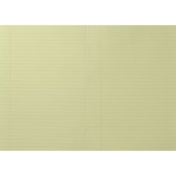 Rhino A4 Exercise Book 48 Page 8mm Ruled With Margin - Red - Pack of 10