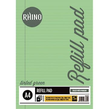 Rhino Tinted Refill Pads - Green - Pack of 6