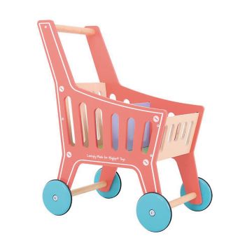 Bigjigs Wooden Shopping Trolley