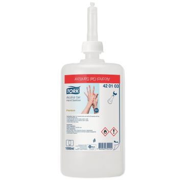 Sanitiser Gel Refill - 1 Litre Refill - Pack of 6