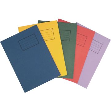 A4+ Exercise Book 24 Page 10mm Squared - Green - Pack of 50