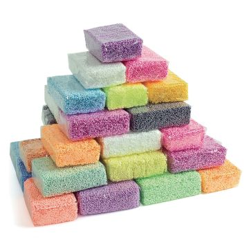 Colorations Incredible Foam Dough - Classroom Pack - Pack of 36