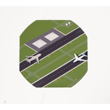Airport Play Tray Mat 
