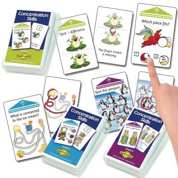 Concentration Skills Smart Chute Card Set