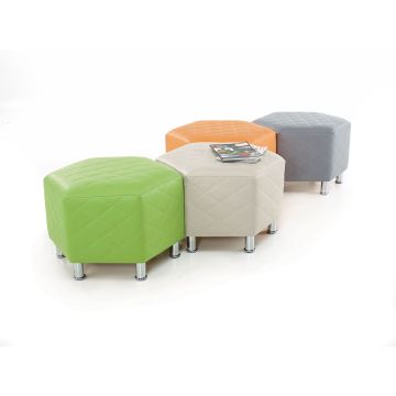 Hexagonal Quilted Seat - 4 Person - Pack of 4