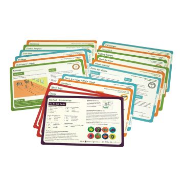 Tri-Golf Resource Activity Cards -Pack of 17