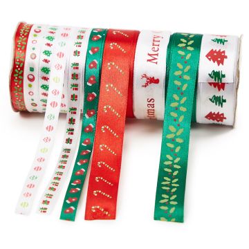 Festive Ribbon - Pack of 10
