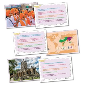 Thinking R.E. Cards - World Faith