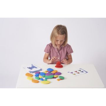 Rainbow Pebbles Set