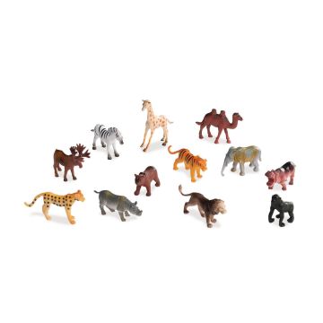 Terra by Battat Miniature Wild Animals in a Tube - Pack of 60