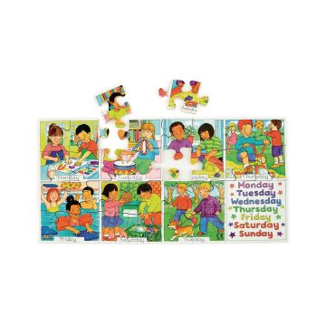 Just Jigsaws Days of the Week Jigsaw