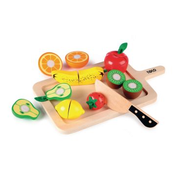 Tidlo Chunky Wooden Cutting Sets - Fruits