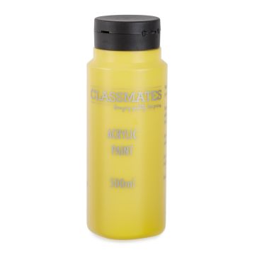 Classmates Acrylic Paint - 500ml - Mid Yellow