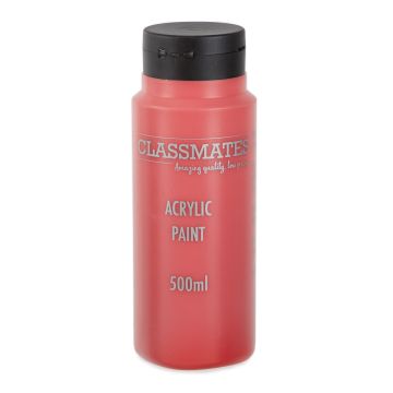 Classmates Acrylic Paint - 500ml - Scarlet Red