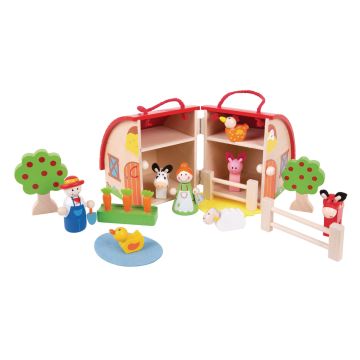 Bigjigs Toys Mini Farm Playset