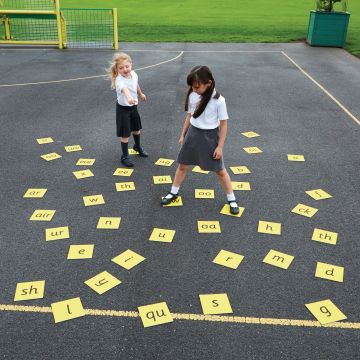 44 Phonics Tiles Squares