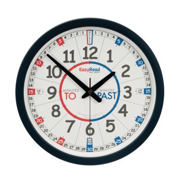 EasyRead Time Teacher - Past and To Classroom Wall Clock