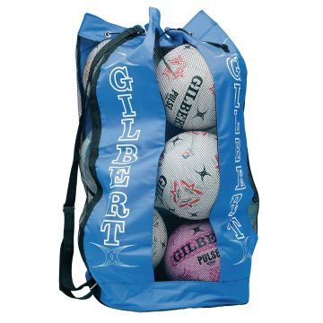 Gilbert Breathable 12 Ball Bag Excl Balls - Blue