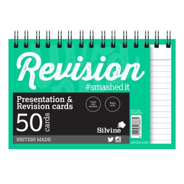 Revision/Presentation 6" x 4" 50 Cards - Pack of 10