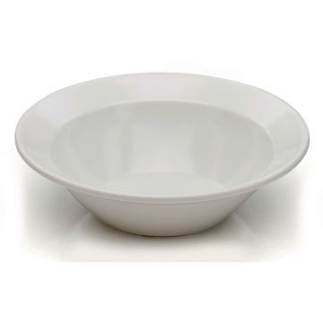 White Melamine Tableware - 180mm Bowl - Pack of 12
