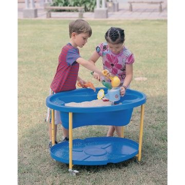 Adjustable Sand and Water Play Table - Blue