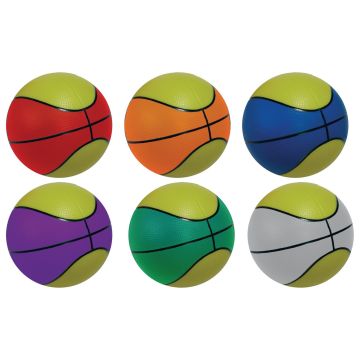 Retro Basketballs - Pack of 6