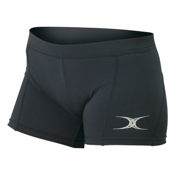 Gilbert Eclipse Netball Short - Black - Size 6