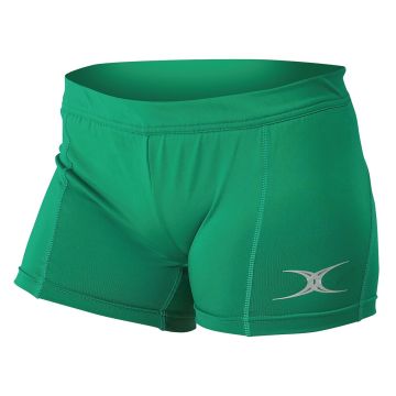 Gilbert Eclipse Netball Short - Green - Size 20