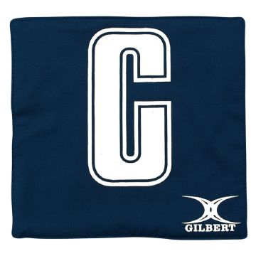 Gilbert Netball Pro Patch Bib - Royal/White - Pack of 14