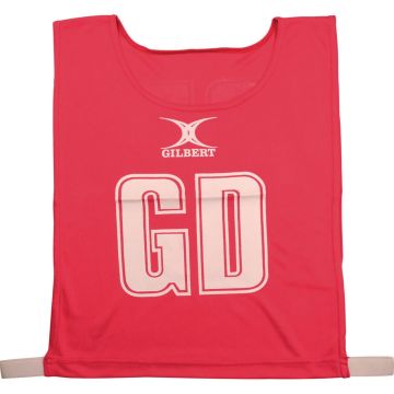 Gilbert Netball Bib - Pink - Pack of 7