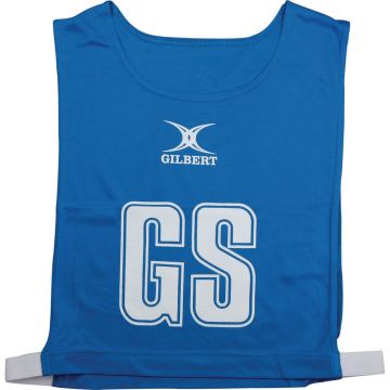 Gilbert Netball Bib - Royal - Pack of 7