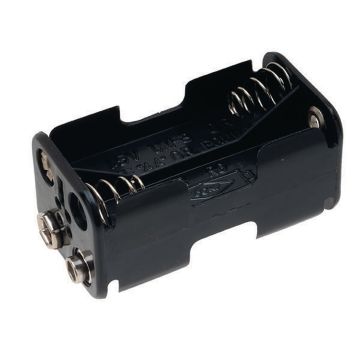 AA Battery Holders Snap Terminal
