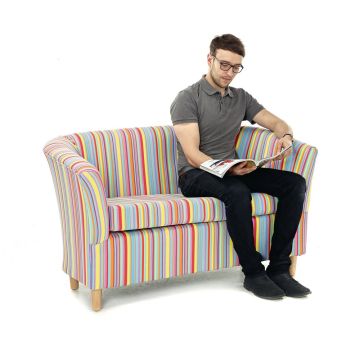Adult Tub Sofa - Stripe