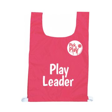 Pick & Play Play Leader Bib - Red