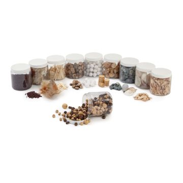Natural Materials Collage Set - Pack of 10