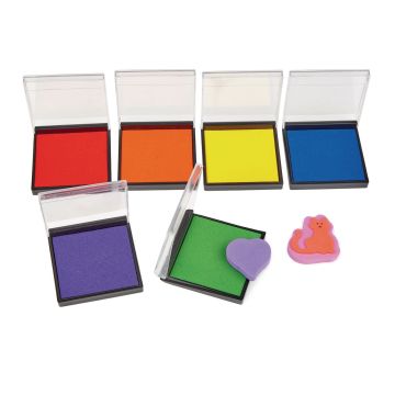 Mini Stamp Pads - Pack of 6
