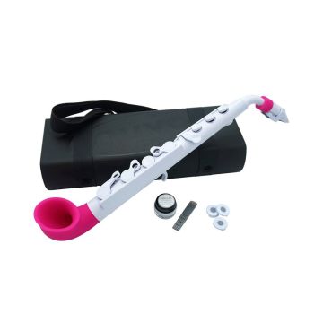 Nuvo jSax - White With Pink Trim