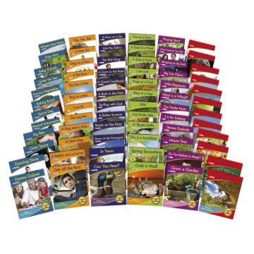 Letters and Sounds Non Fiction Library - Pack of 72